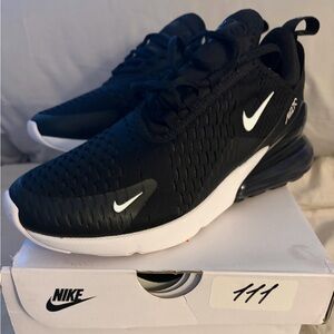 Nike Air Max 270 Black Womens Shoes